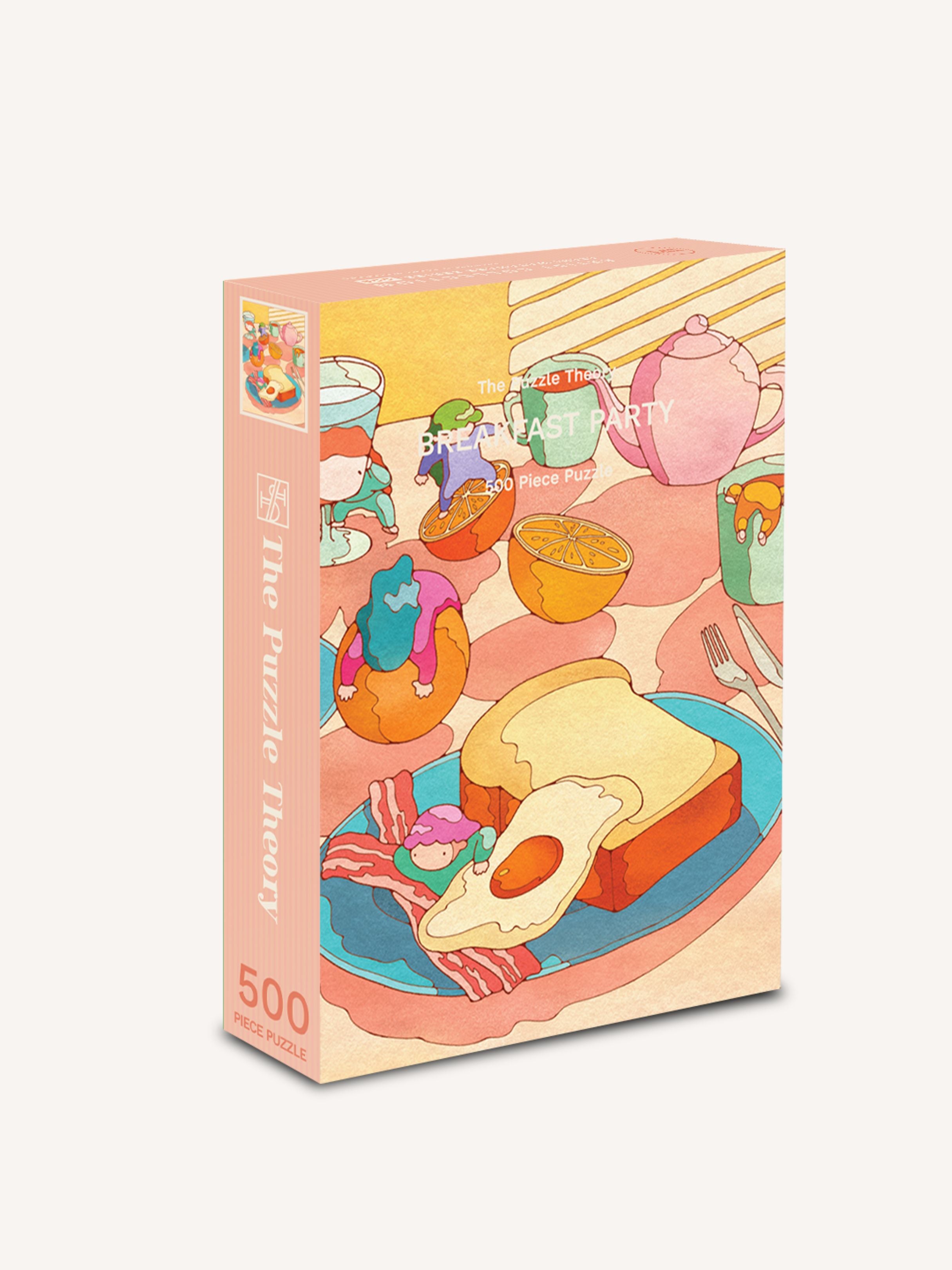 Asami Watanabe Breakfast Party - 500 Piece Puzzle – The Puzzle Theory