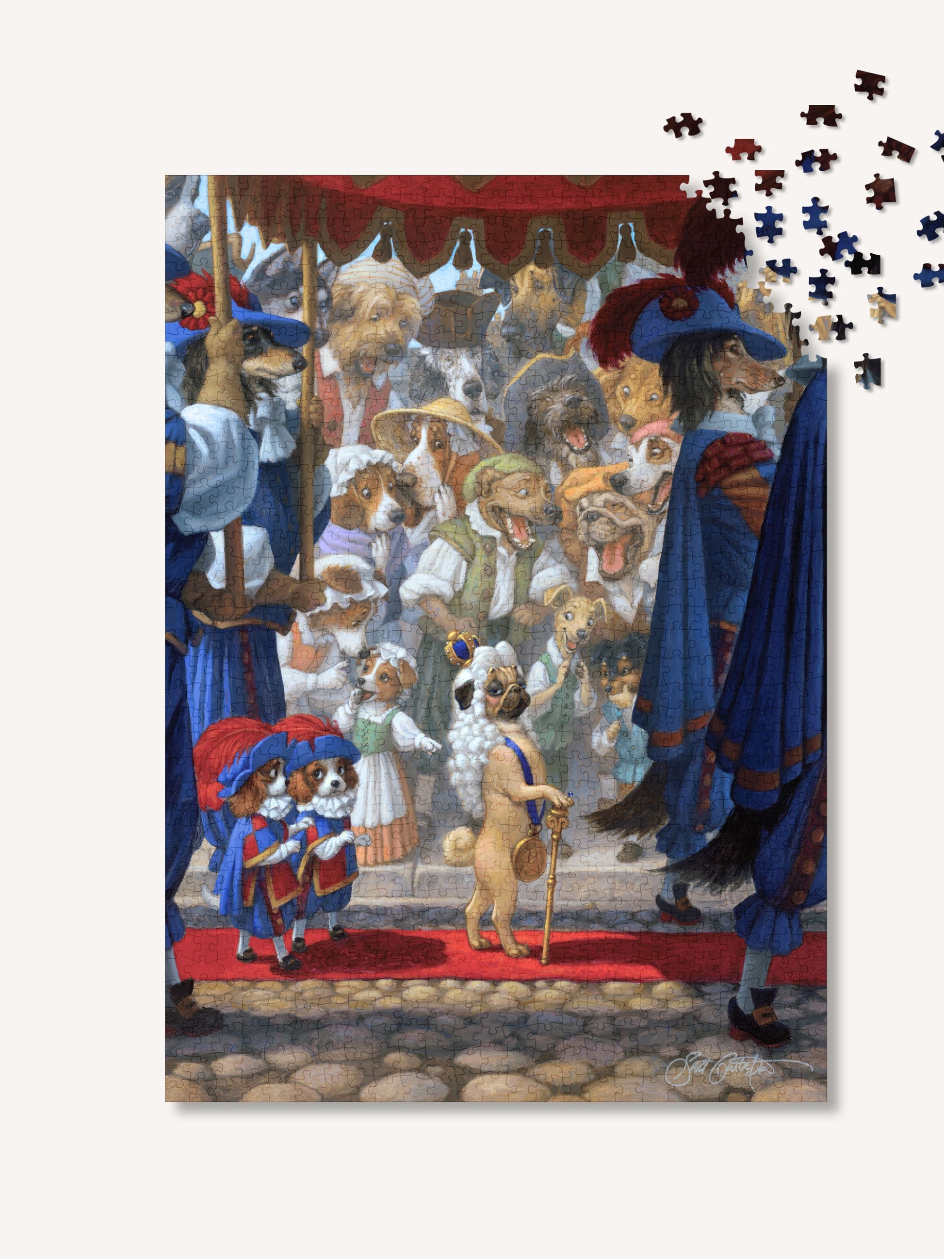 Scott Gustafson Emperor's New Clothes - 1000 Piece Puzzle