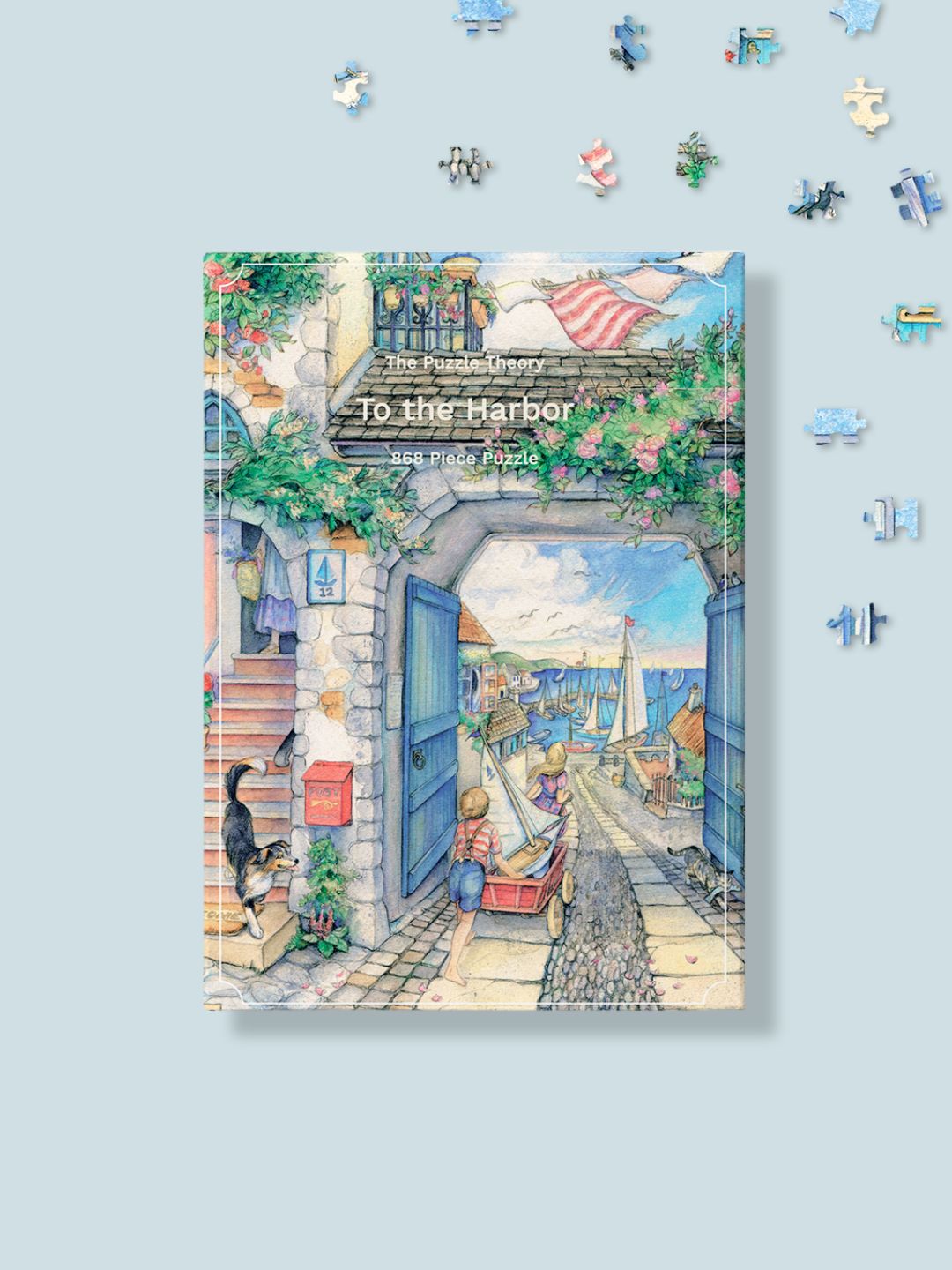Kim Jacobs To the Harbor - 896 Piece Puzzle