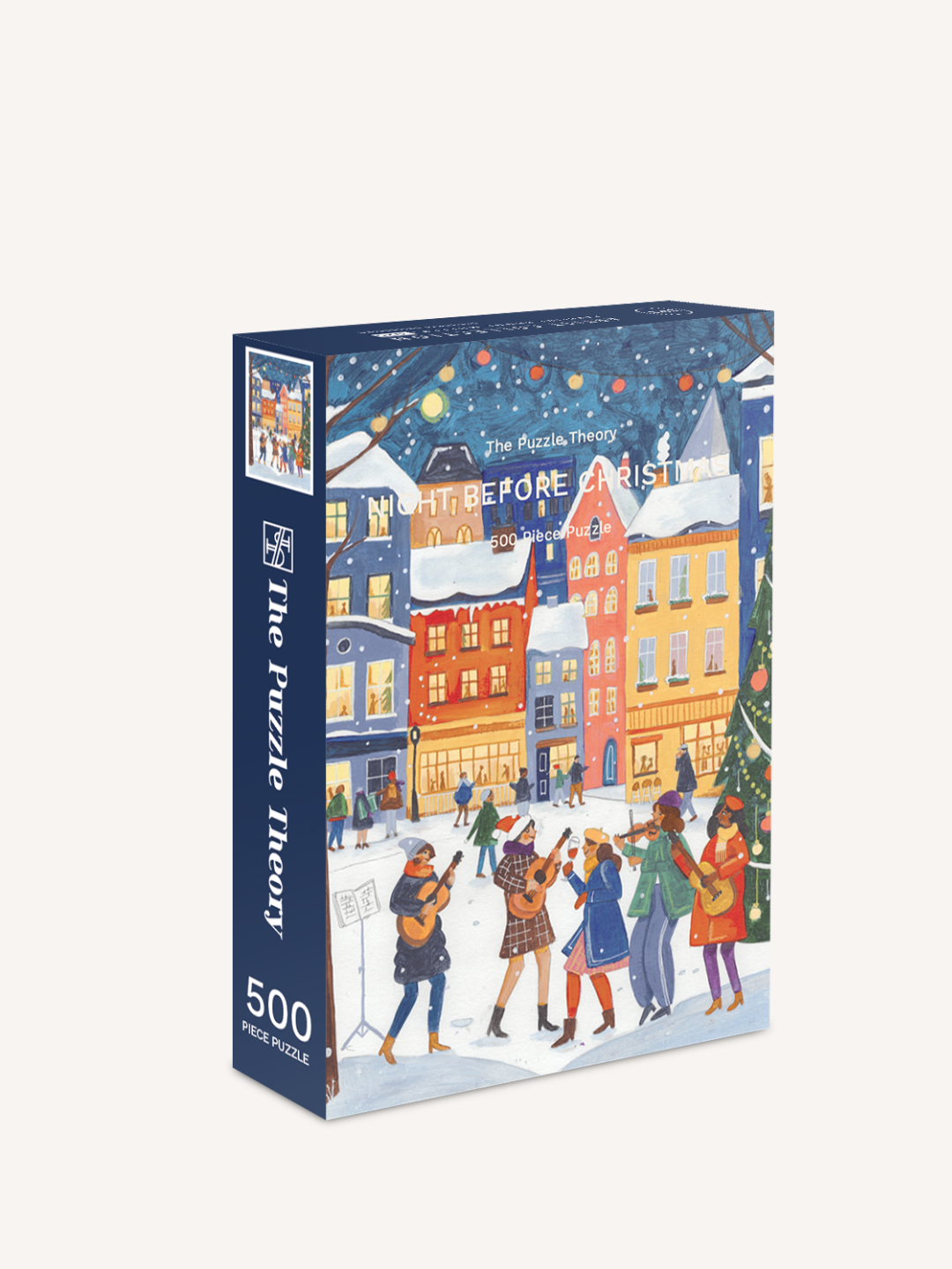 Night Before Christmas - 500 Piece Gold Foil Puzzle