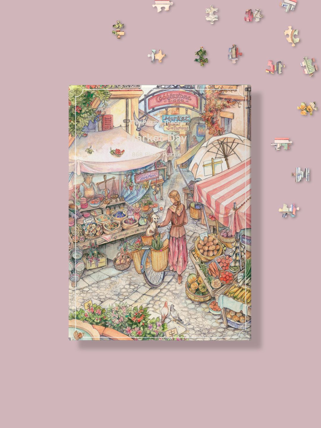 [Pre-Order] Kim Jacobs Market Day - 896 Piece Puzzle