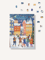 Night Before Christmas - 500 Piece Gold Foil Puzzle