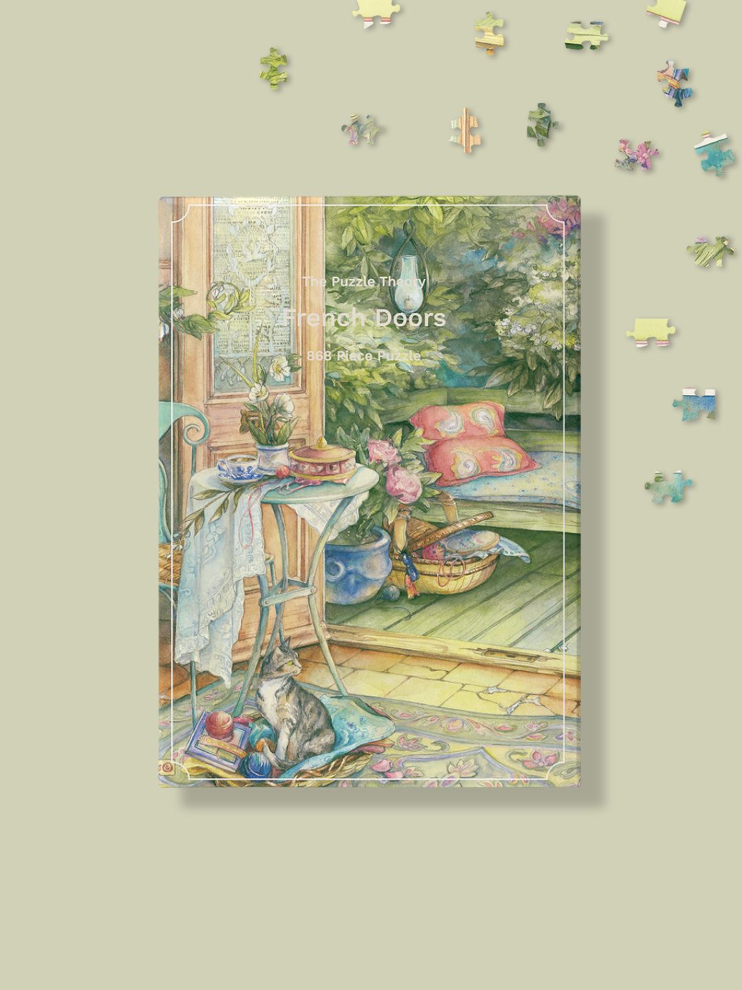 [Pre-Order] Kim Jacobs French Doors - 896 Piece Puzzle