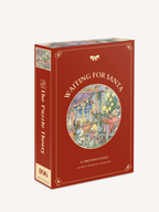 [Pre-Order] Kim Jacobs Waiting for Santa - 896 Piece Puzzle
