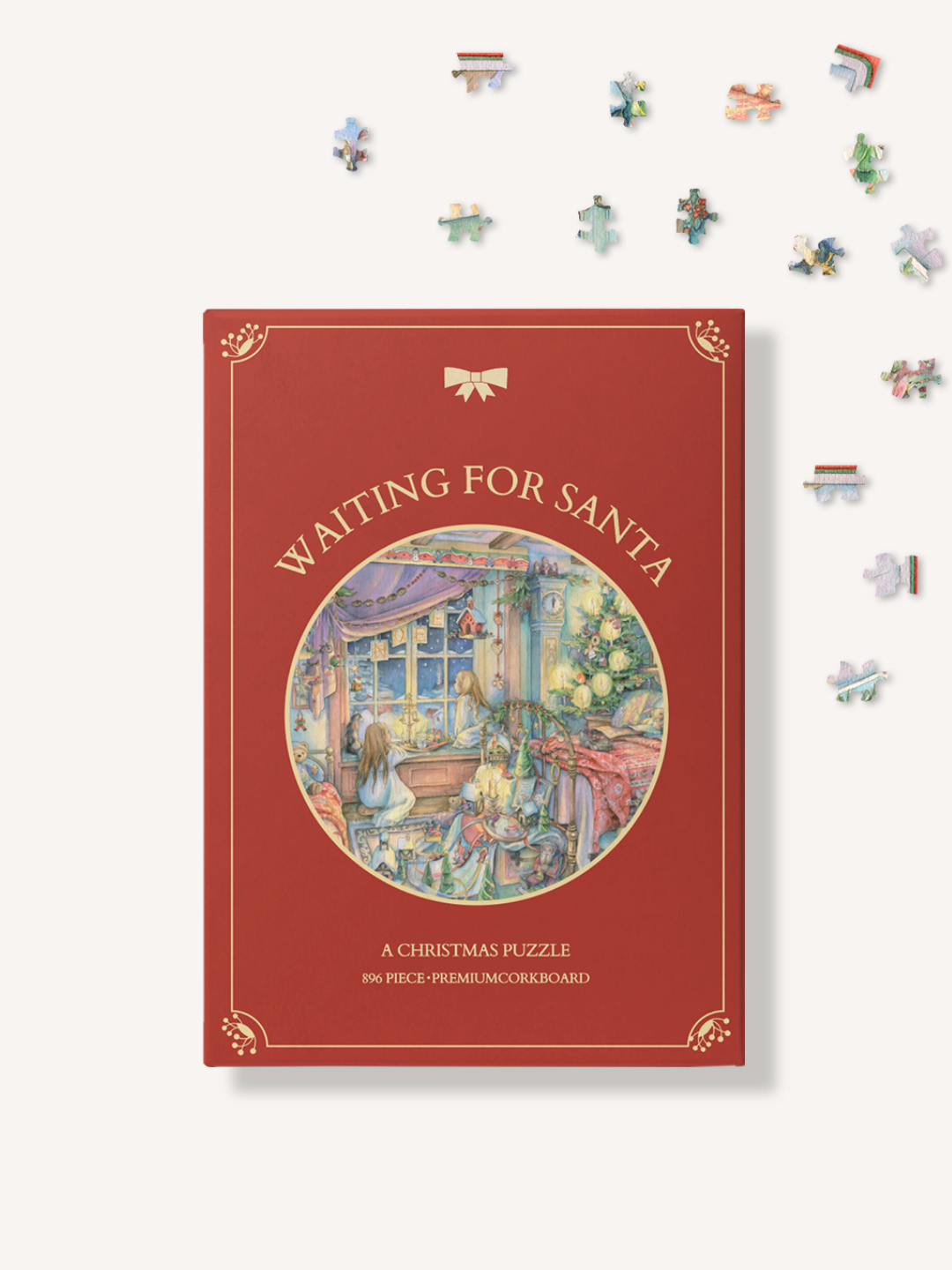 [Pre-Order] Kim Jacobs Waiting for Santa - 896 Piece Puzzle