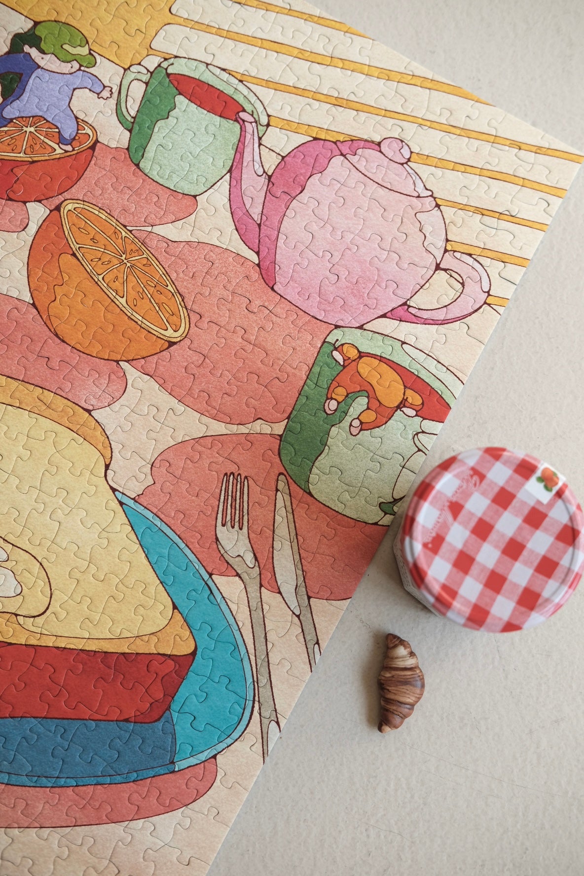 Asami Watanabe Breakfast Party - 500 Piece Puzzle