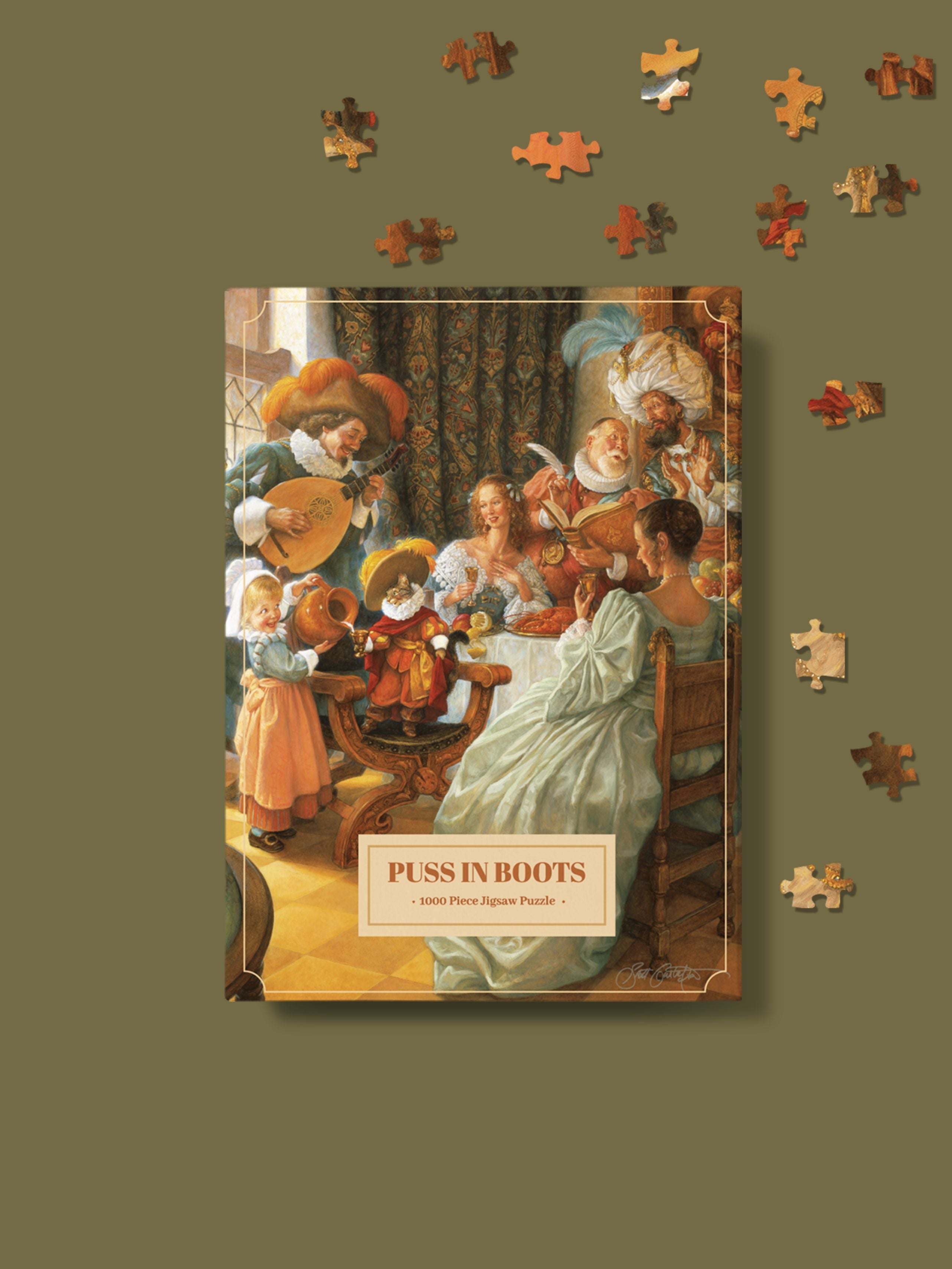 Scott Gustafson Puss in Boots - 1000 Piece Puzzle