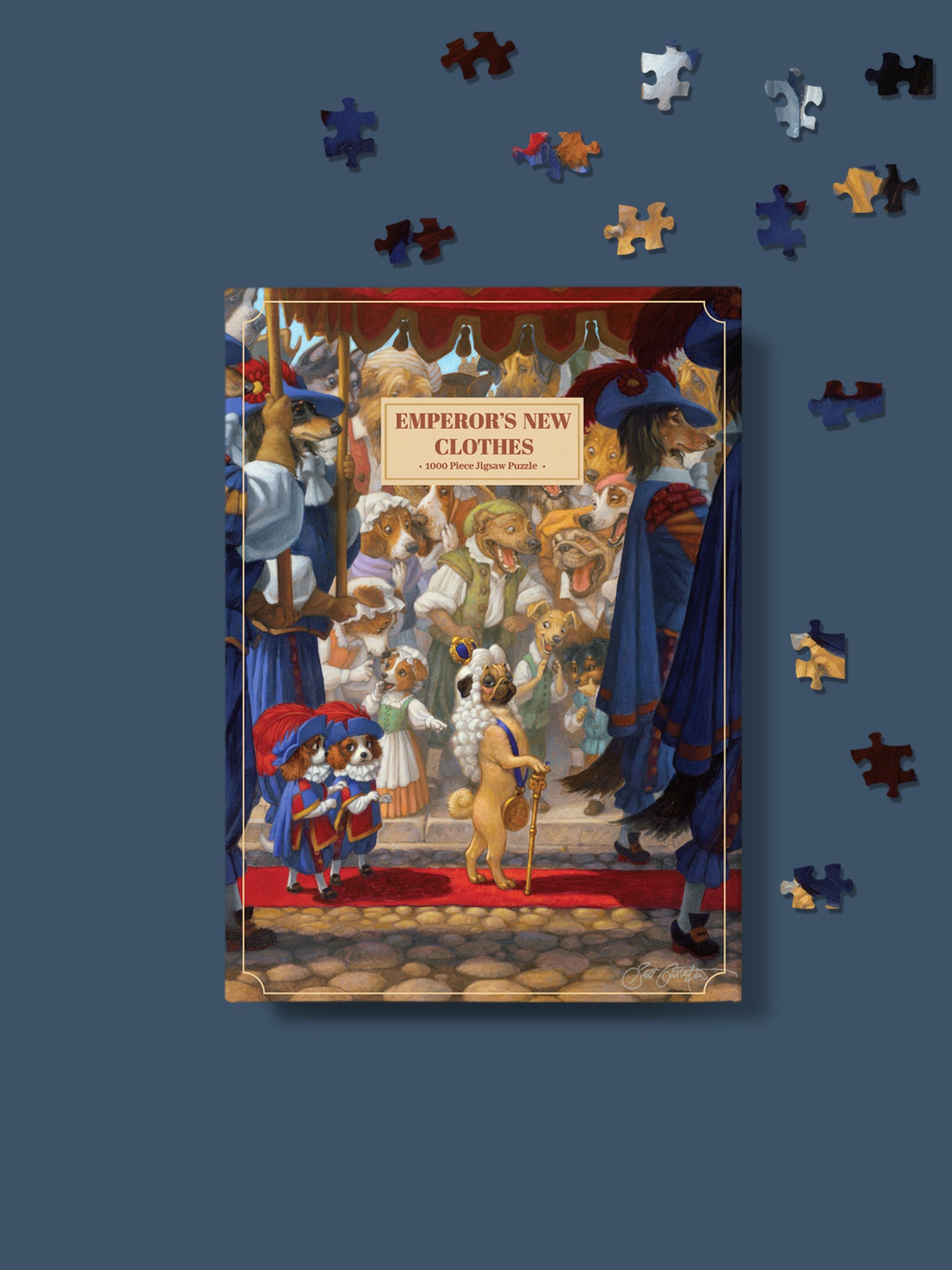 Scott Gustafson Emperor's New Clothes - 1000 Piece Puzzle