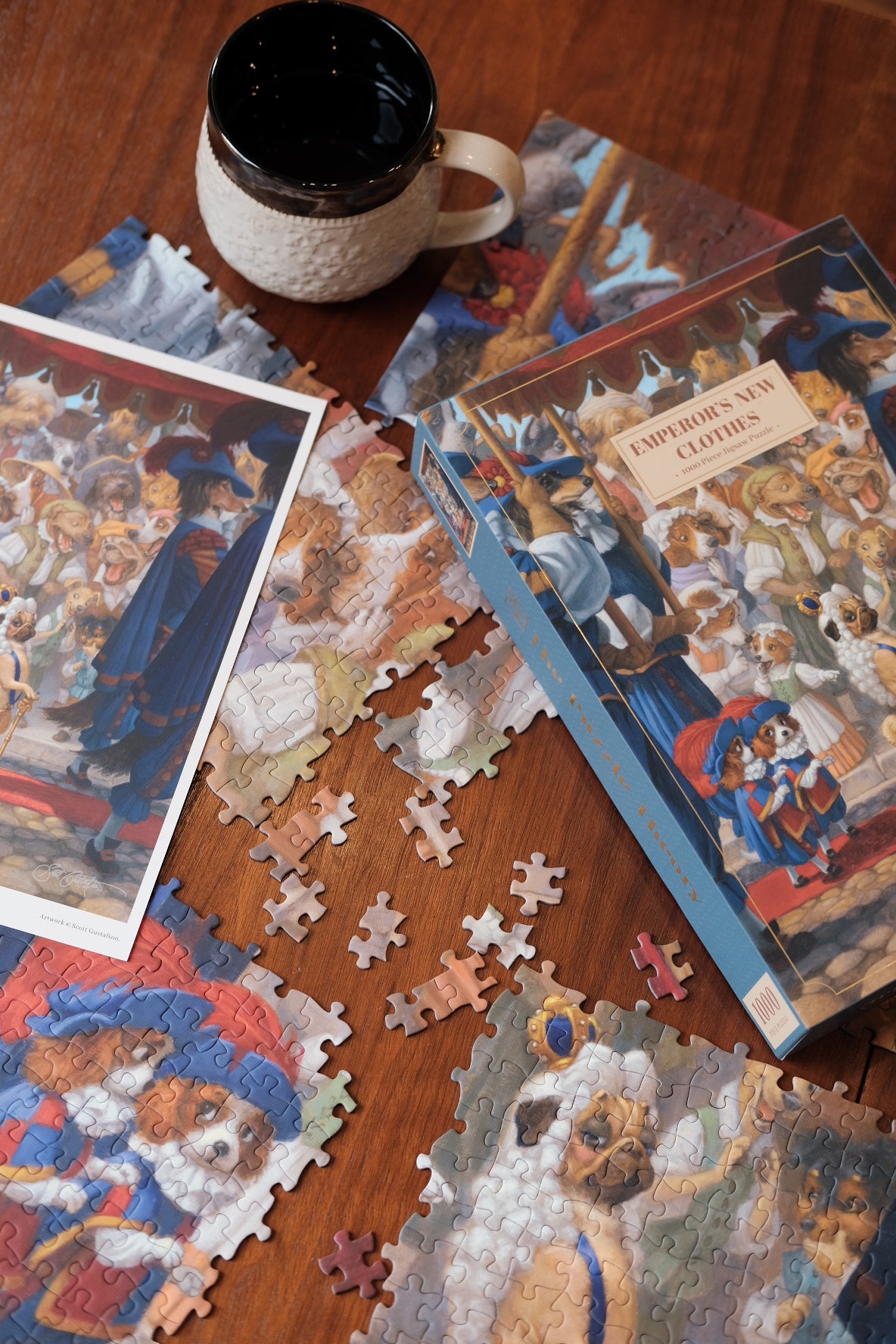 Scott Gustafson Emperor's New Clothes - 1000 Piece Puzzle
