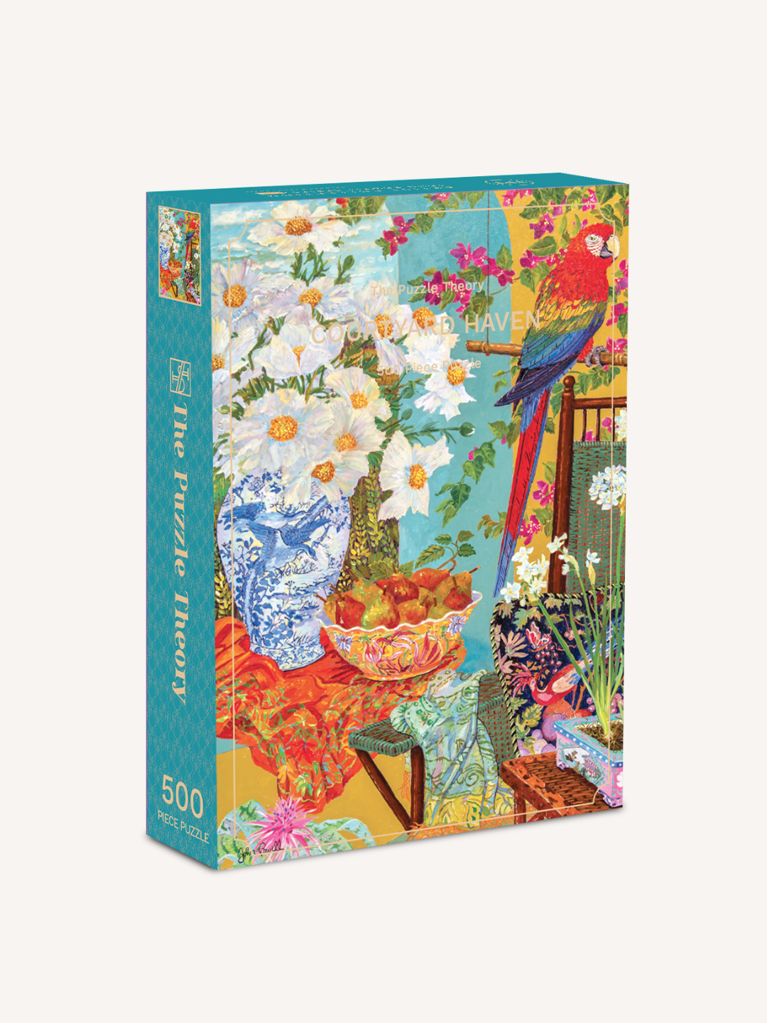 [Pre-order] John Powell Courtyard Haven - 500 Piece Puzzle