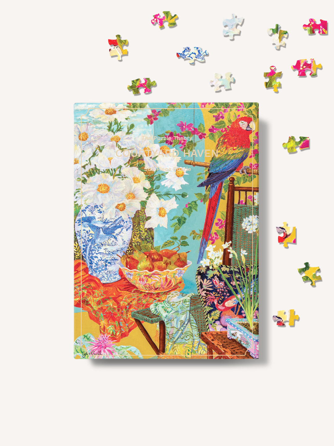 [Pre-order] John Powell Courtyard Haven - 500 Piece Puzzle