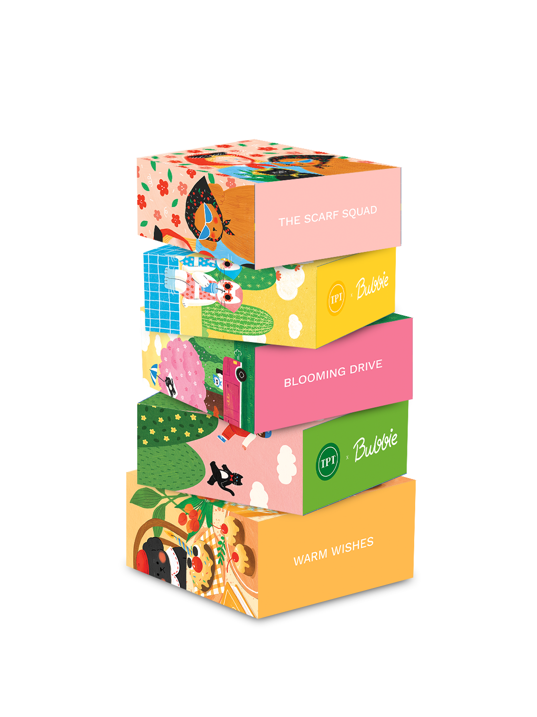 [Pre-order] Bubbie’s Joyful Five — Complete Set (5 Puzzles)