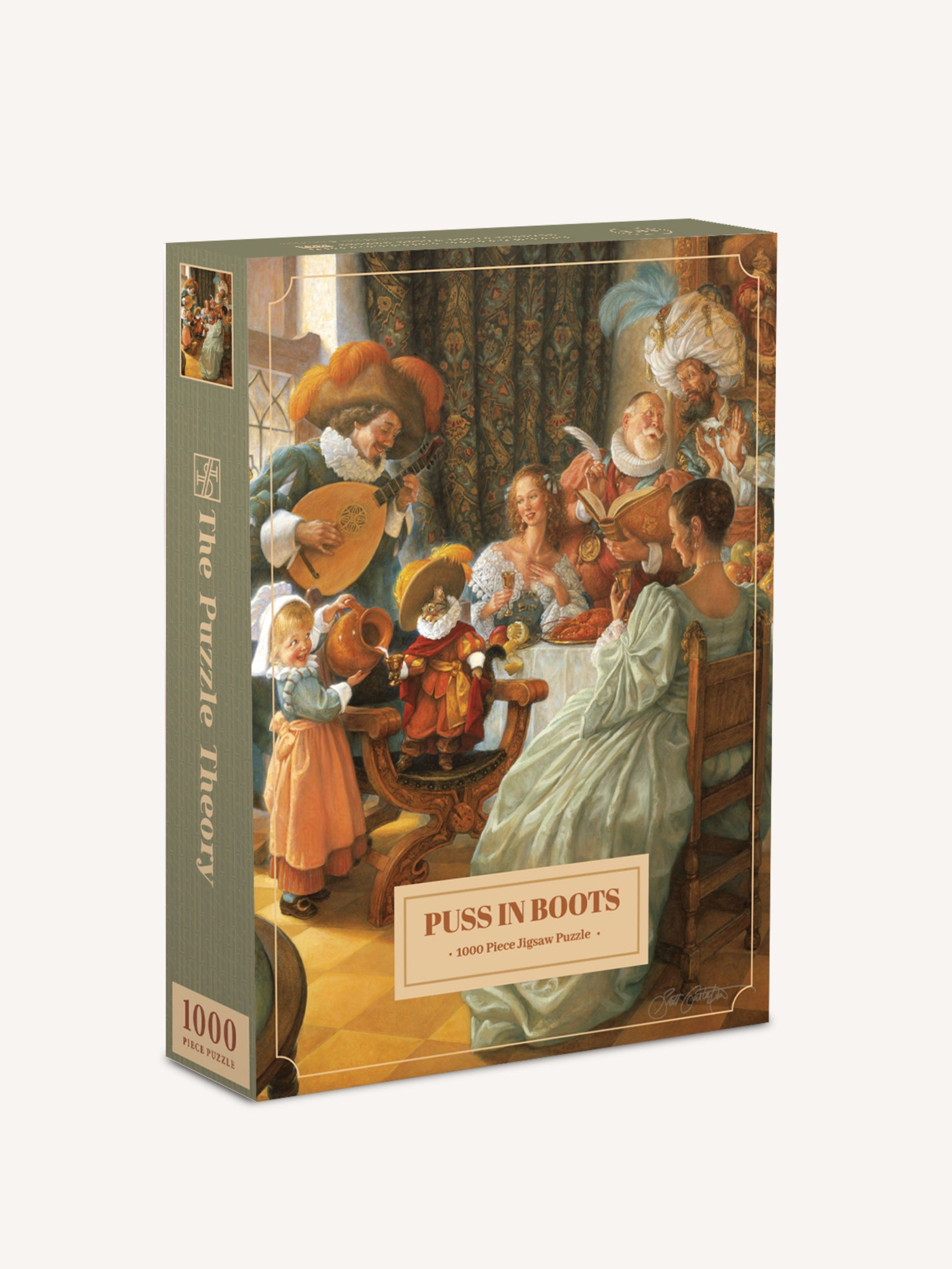 Scott Gustafson Puss in Boots - 1000 Piece Puzzle