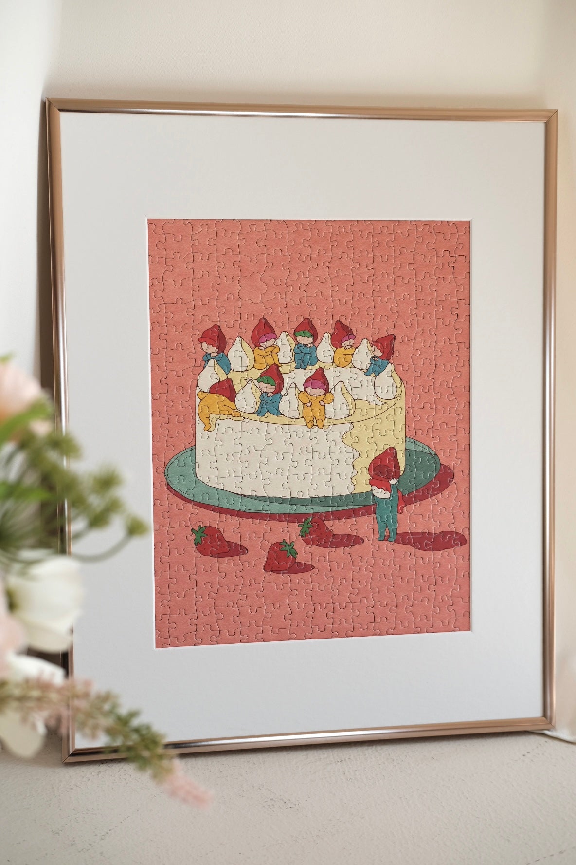 Asami Watanabe Strawberry Cake - 300 Piece Puzzle – The Puzzle Theory