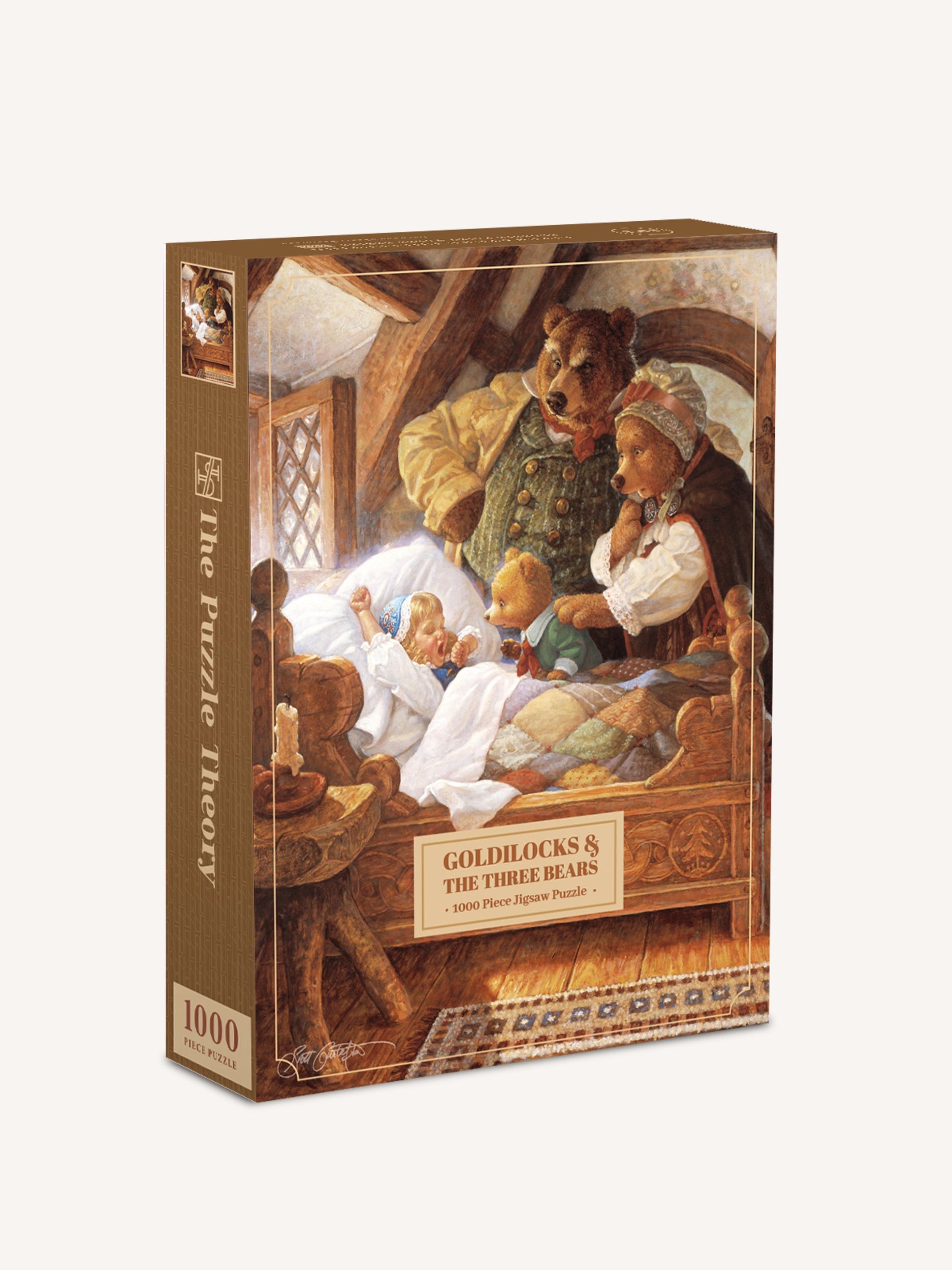 Scott Gustafson Goldilocks and The Three Bears - 1000 Piece Puzzle