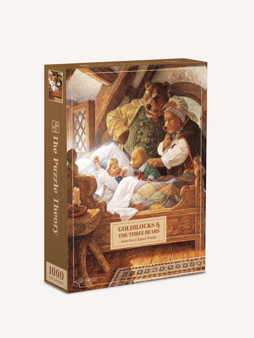Scott Gustafson Goldilocks and The Three Bears - 1000 Piece Puzzle