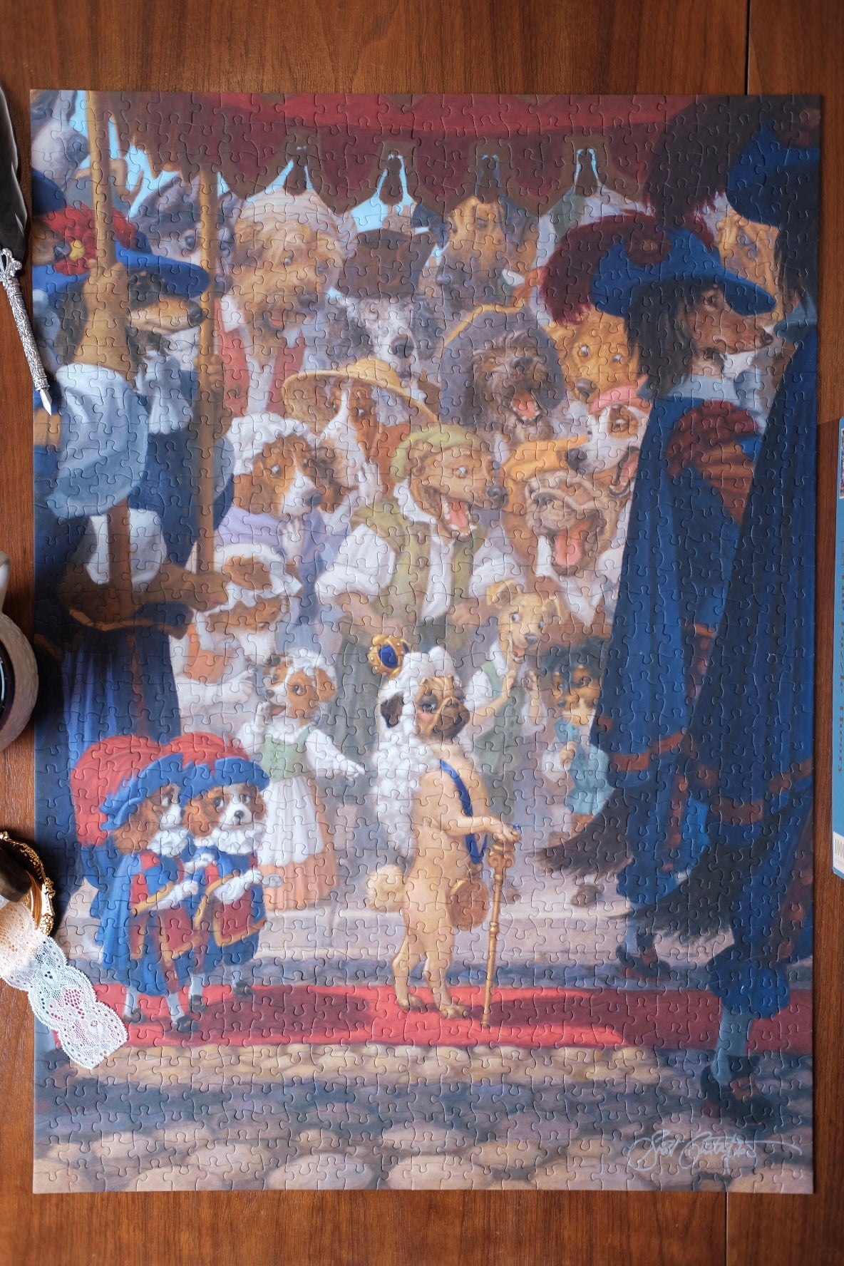 Scott Gustafson Emperor's New Clothes - 1000 Piece Puzzle