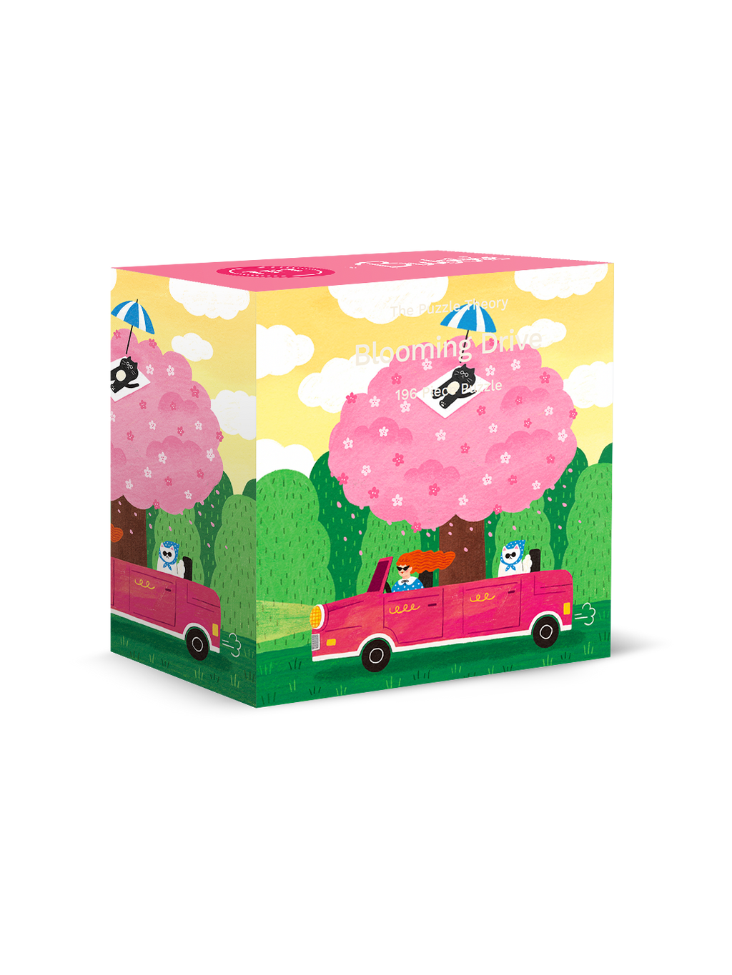 [Pre-order] Bubbie Blooming Drive - 196 Piece Puzzle