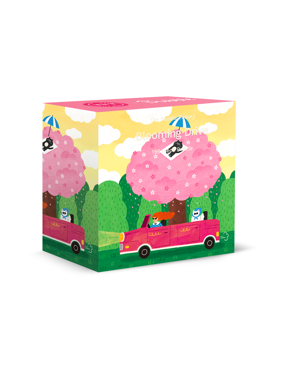 [Pre-order] Bubbie Blooming Drive - 196 Piece Puzzle