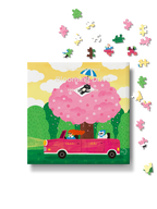 [Pre-order] Bubbie Blooming Drive - 196 Piece Puzzle