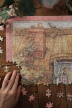 Kim Jacobs Cottage Welcome - 896 Piece Puzzle
