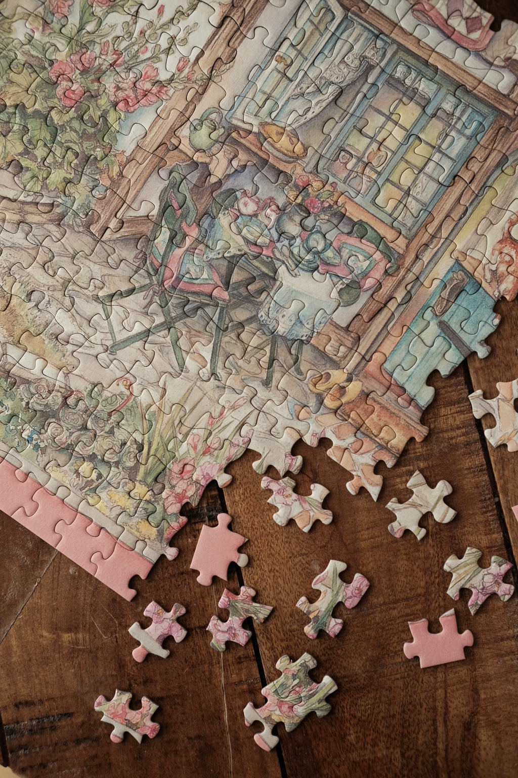 Kim Jacobs Cottage Welcome - 896 Piece Puzzle