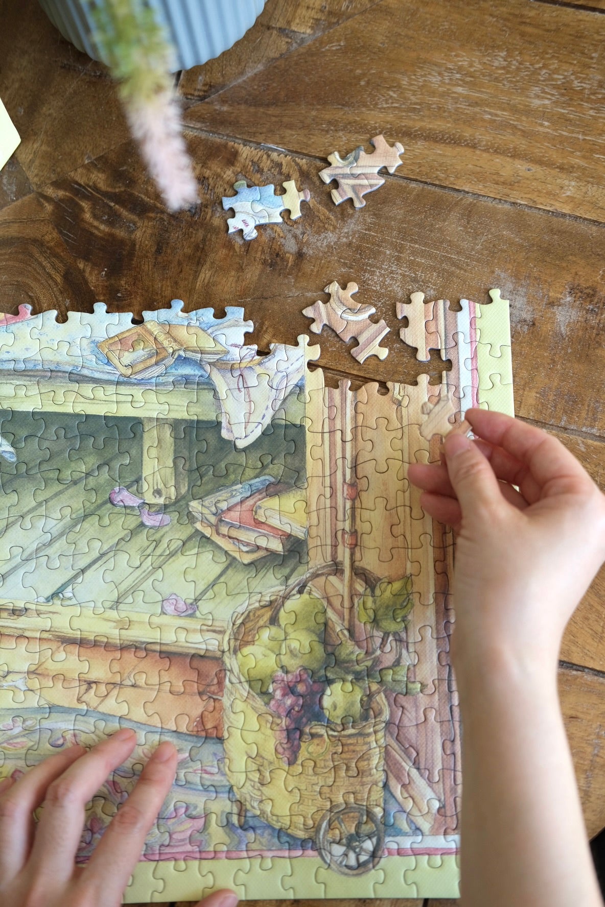 [Pre-Order] Kim Jacobs French Doors - 896 Piece Puzzle