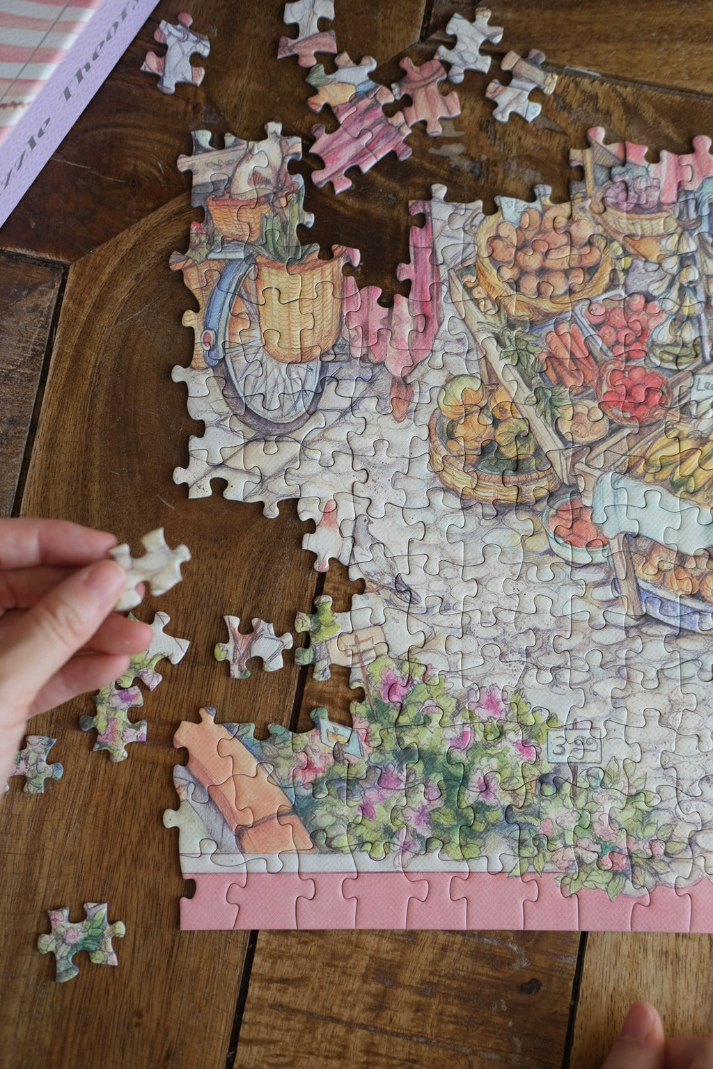 [Pre-Order] Kim Jacobs Market Day - 896 Piece Puzzle