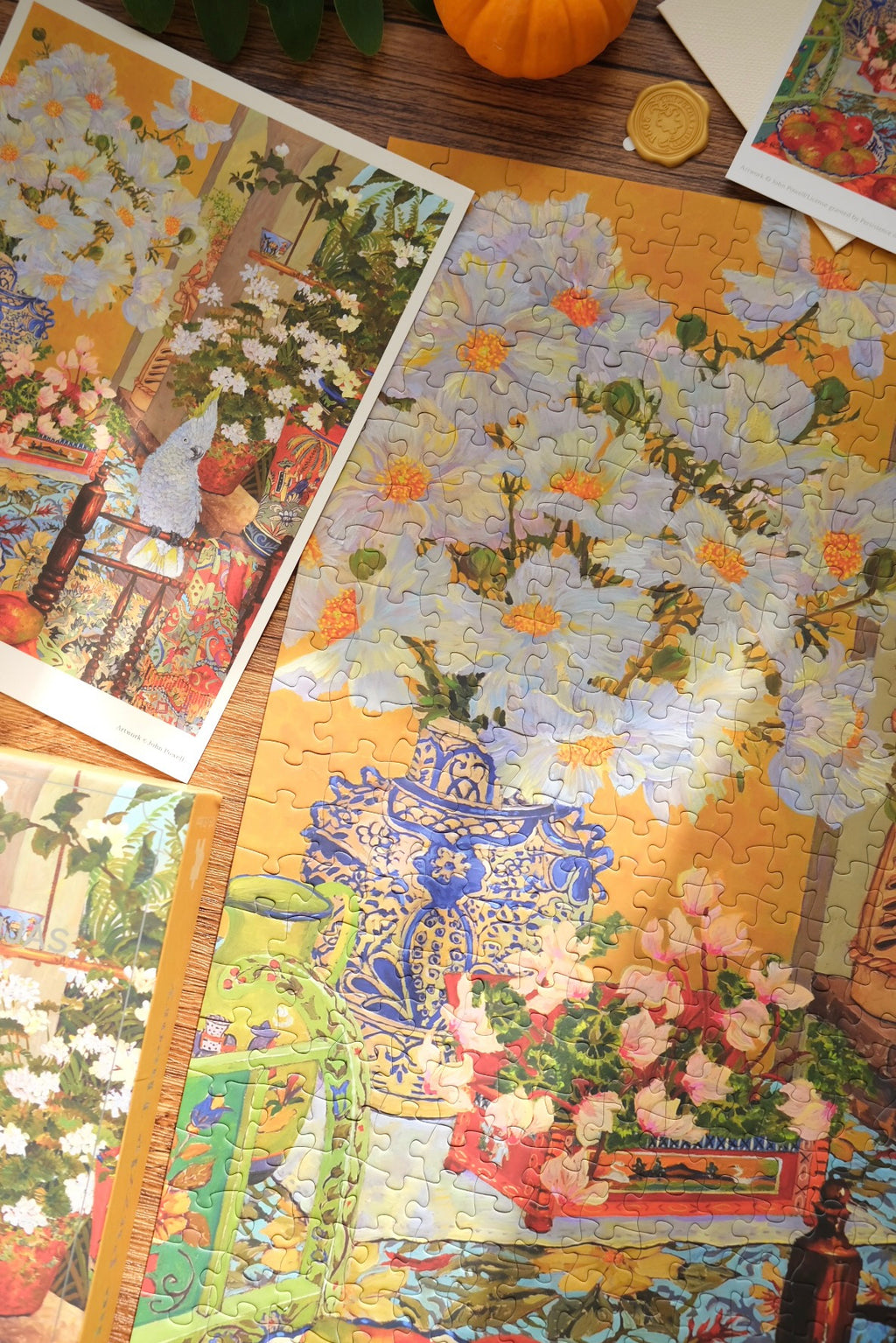 [Pre-Order] John Powell Mangos and Matilijas - 500 Piece Puzzle