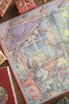 [Pre-Order] Kim Jacobs Waiting for Santa - 896 Piece Puzzle