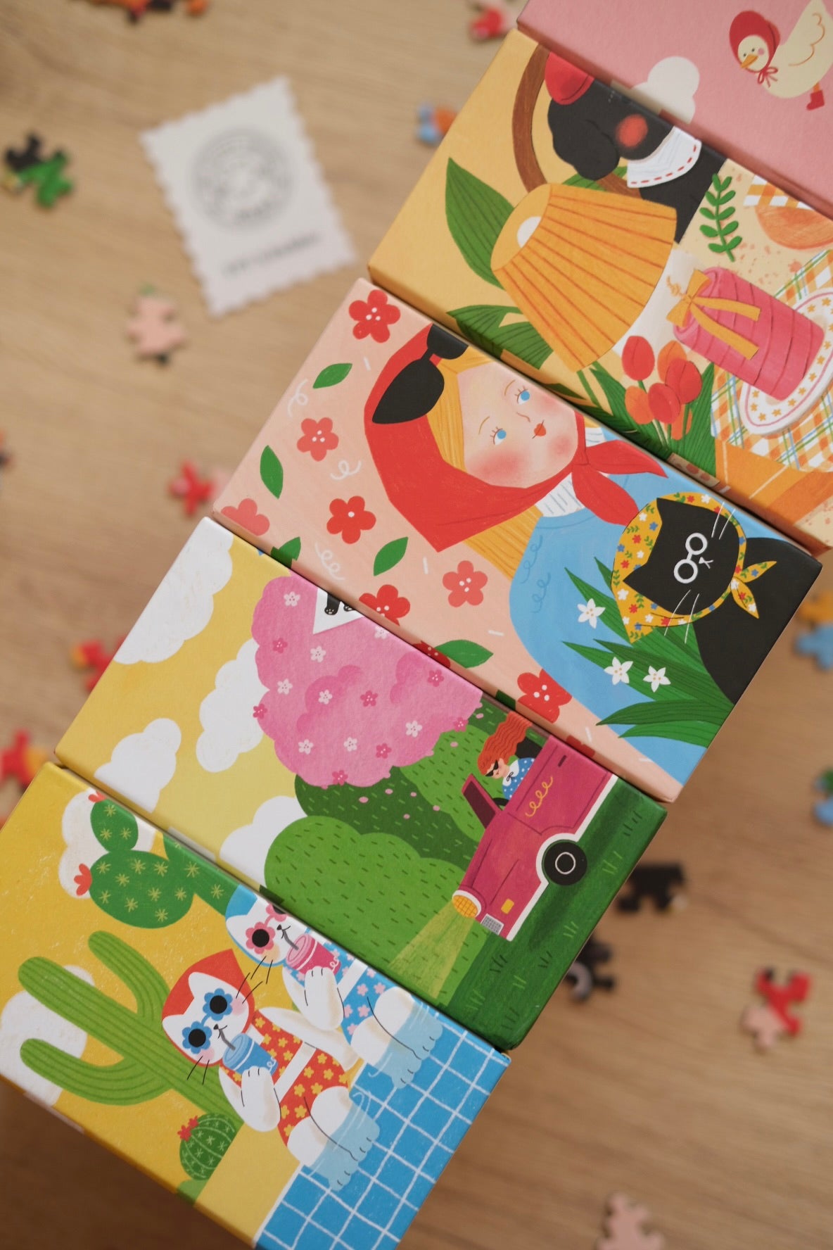 [Pre-order] Bubbie’s Joyful Five — Complete Set (5 Puzzles)