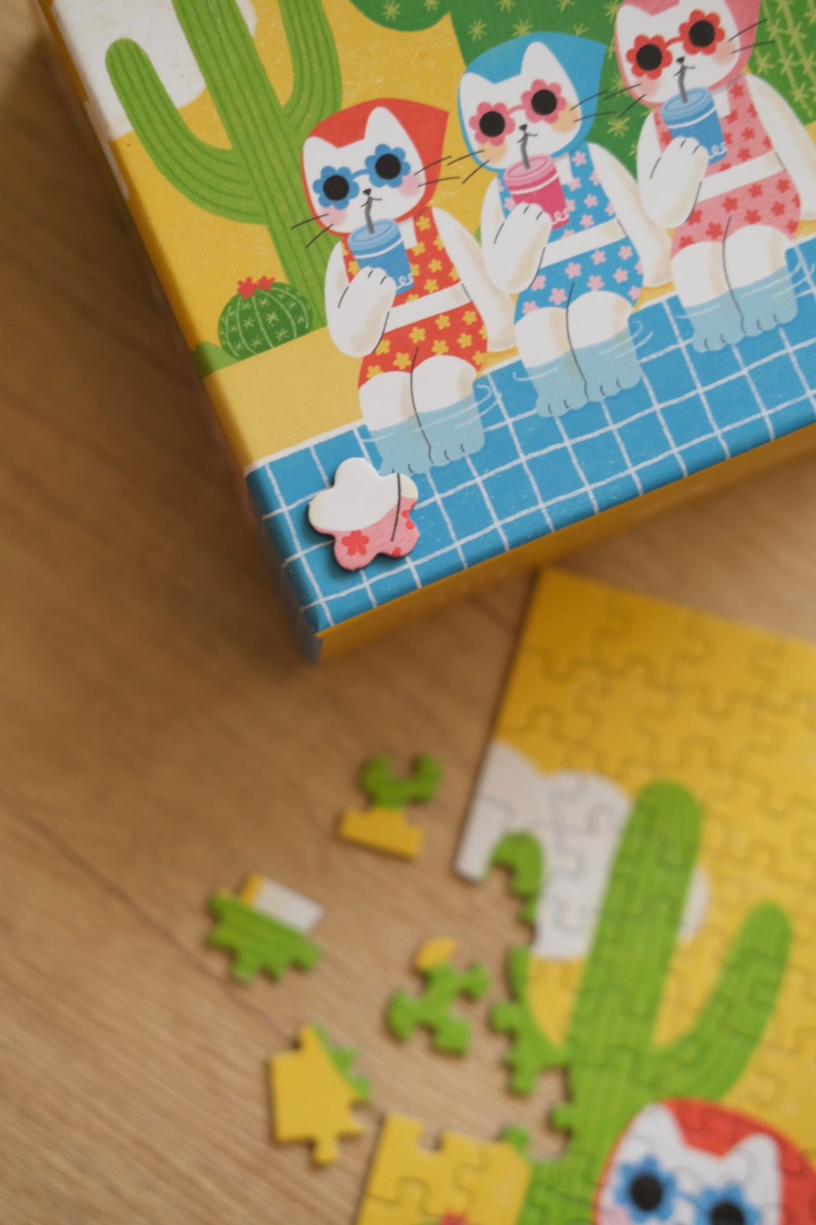 [Pre-order] Bubbie Poolside Chill - 196 Piece Puzzle