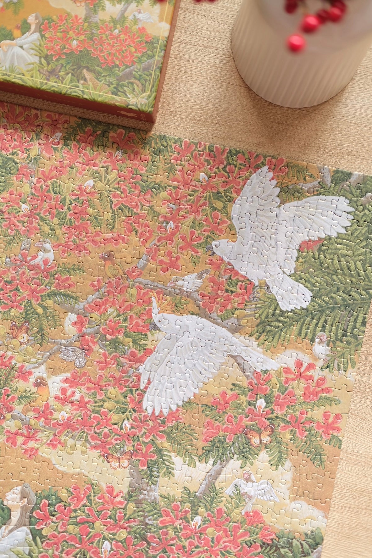 Jun Sato Flame Tree - 1000 Piece Puzzle