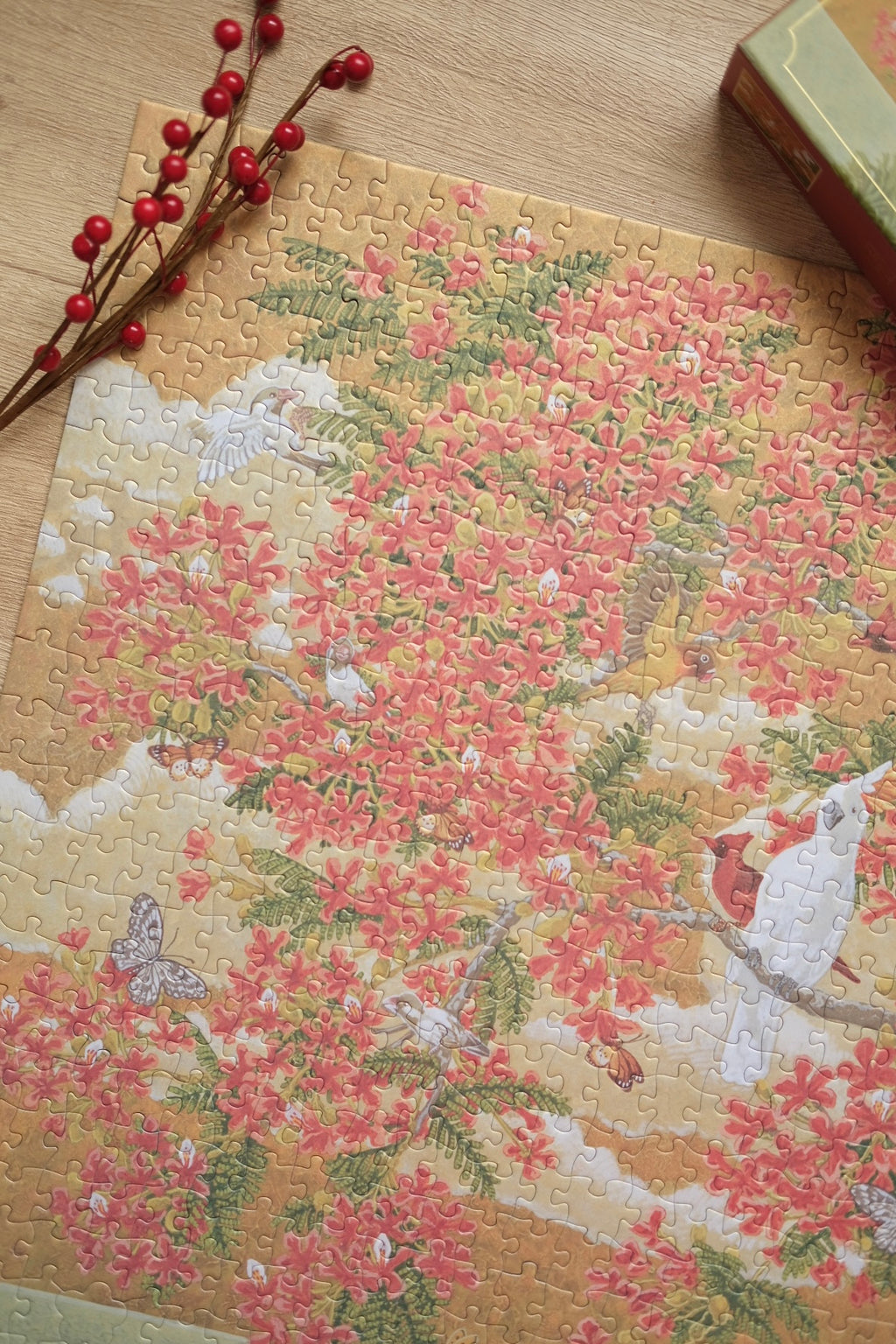 Jun Sato Flame Tree - 1000 Piece Puzzle
