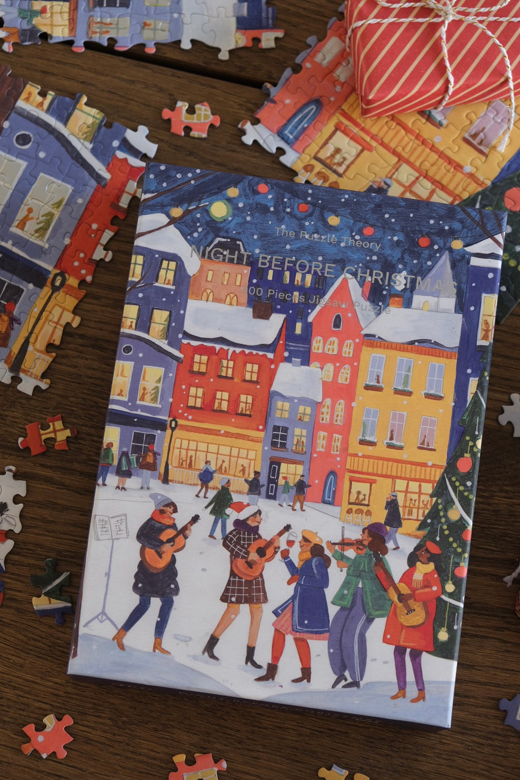 Night Before Christmas - 500 Piece Gold Foil Puzzle