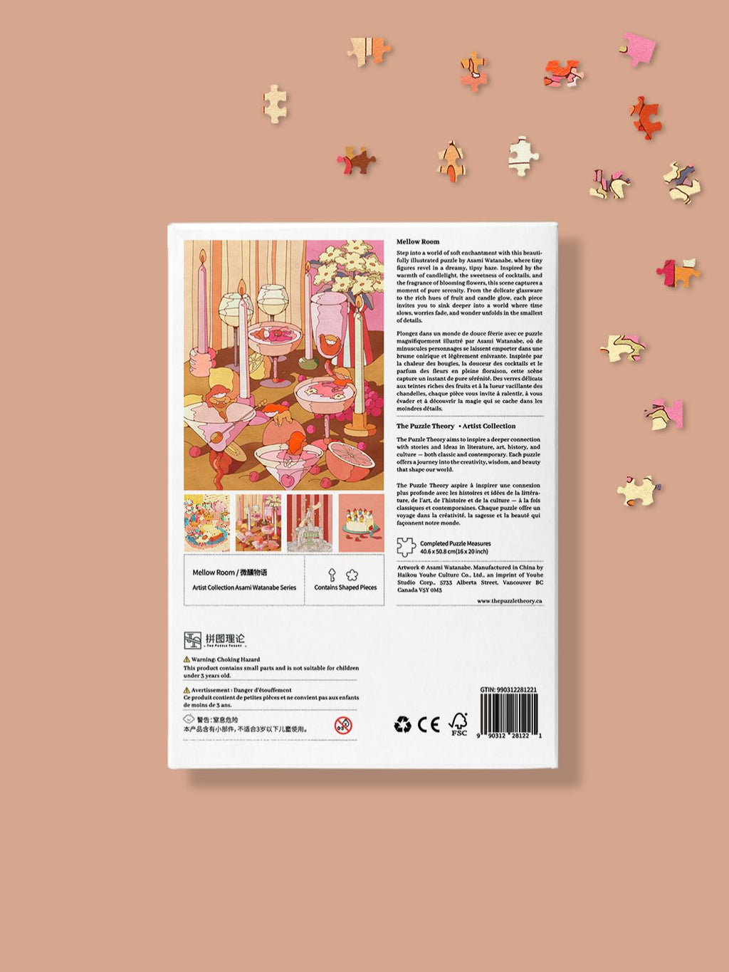 Asami Watanabe Mellow Room 500 Piece Puzzle