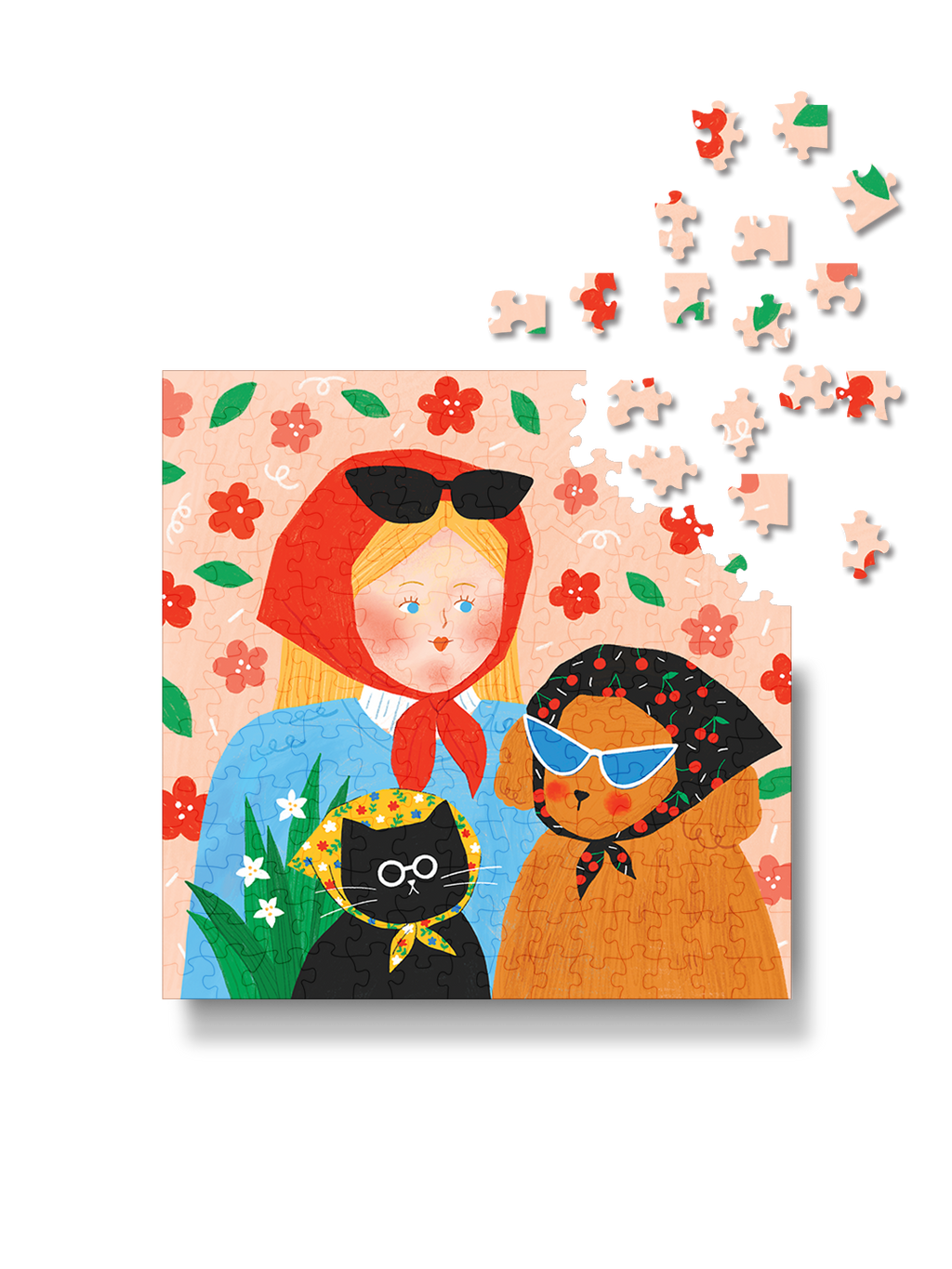 [Pre-order] Bubbie The Scarf Squad - 196 Piece Puzzle